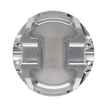 Load image into Gallery viewer, Manley Mitsubishi 4B11 86.5mm Bore 10.0:1 CR +2cc Dome Turbo Tuff Piston Set w/ Rings
