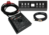 Spod 07-08 Jeep Wrangler JK SourceLT w/ Genesis Adapter and Red LED Switch Panel