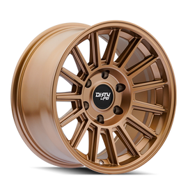 Dirty Life Journey 9316 17x8.5 / 6-135 BP / 0mm Offset / 87.1mm Hub Matte Bronze Wheel