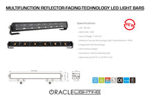 Load image into Gallery viewer, Oracle Lighting Multifunction Reflector-Facing Technology LED Light Bar - 20in SEE WARRANTY