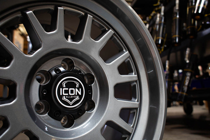 ICON Anza 17x8.5 / 6x5.5 / 25mm Offset / 5.75in BS - Gun Metal Wheel