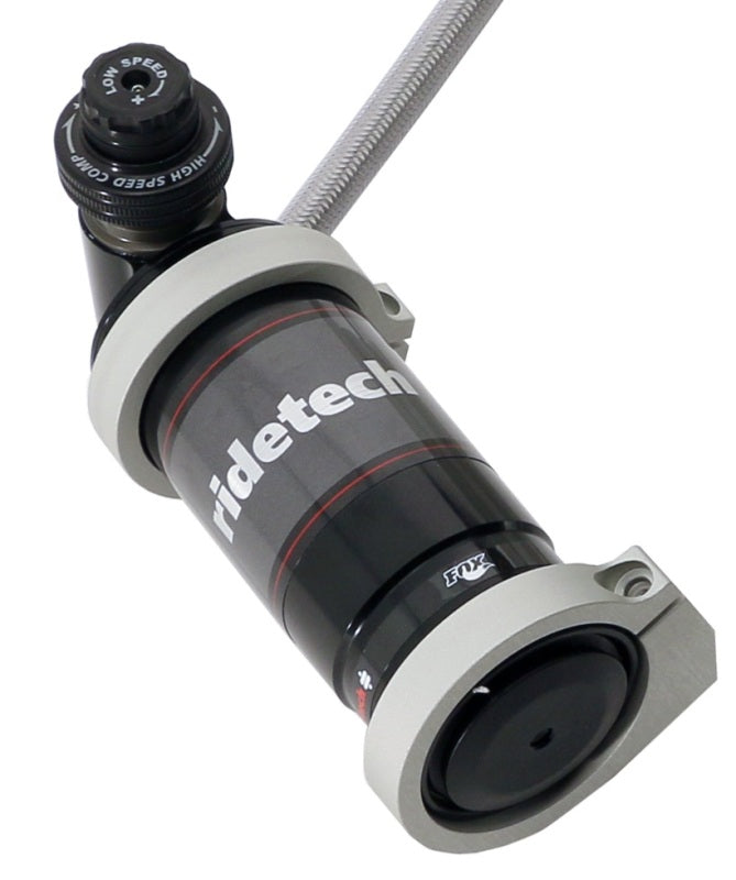 Ridetech TQ Coilover Shock Triple Adjustable 6.3in Stroke / 2in Stud Mount - Single