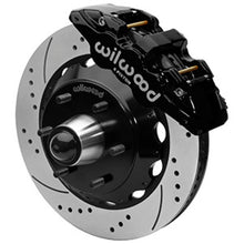 Load image into Gallery viewer, Wilwood 63-87 C10 CPP Spindle AERO6 Front BBK 14in Drilled/Slotted 6x5.5 BC - Black