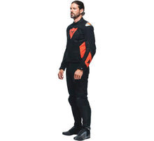 Load image into Gallery viewer, Dainese Energyca Air Tex Jacket Black/Fluorescent-Red Size - 50