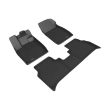 Load image into Gallery viewer, 3D MAXpider 22-24 Audi Q4 E-TRON / 22-24 Audi Q4 E-TRON Sportba Kagu 1st &amp; 2nd Row Floormats - Black
