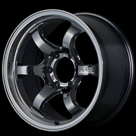 Advan RG-D2 for Truck 18x9.0 / +00 Offset / 6x139.7 / 112mm Bore / Black Chrome