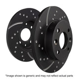 EBC 17-22 Honda Civic Type-R (FK8) GD Sport Slotted and Dimpled Rear Rotors
