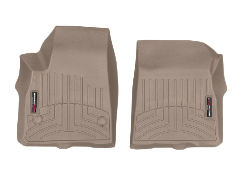 WeatherTech 2020+ Cadillac XT6 Front FloorLiner - Tan