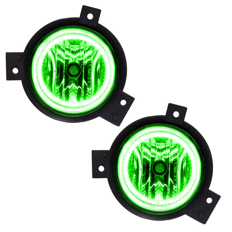 Oracle Lighting 01-03 Ford Ranger Pre-Assembled LED Halo Fog Lights -Green SEE WARRANTY