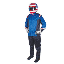 Load image into Gallery viewer, RaceQuip Blue Chevron-5 Jacket SFI-5 - Medium