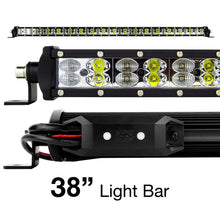 Load image into Gallery viewer, XK Glow RGBW Light Bar High Power Offroad Work/Hunting Light w/ Bluetooth Controller 38In