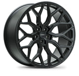 Vossen HF2 19x10.5 - ET19 - 5x112 - 66.56 - Deep - SB - Satin Black Wheel
