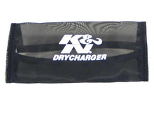 Load image into Gallery viewer, K&amp;N Drycharger Wrap Black 7.125in W 7.125in L