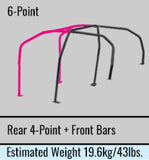 Cusco Chromoly Reg. Capacity 6pt Roll Cage 2dr Nissan R33 (S/O/No Cancel) CUSCO BLUE