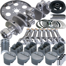 Load image into Gallery viewer, Eagle Chevy 350 1Pc 3.750in Crank 5.700in I-Beam Rods 4.040in Pistons 153 Tooth FP Balanced Assembly