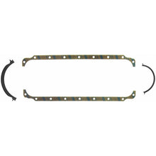 Load image into Gallery viewer, Fel-Pro Dodge B350 OS 6566 C-3 Engine Oil Pan Gasket Set Blue Stripe cork-rubber