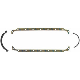 Fel-Pro Dodge B350 OS 6566 C-3 Engine Oil Pan Gasket Set Blue Stripe cork-rubber