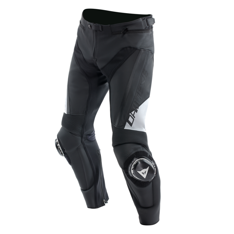 Dainese Delta 4 Leather Pants Black/White Size - 56