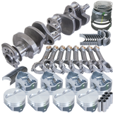 Eagle Chevy 350 1Pc 3.750in Crank 5.700in I-Beam Rod 4.000in Pistons Eagle 168 Tooth FP Bal Assembly