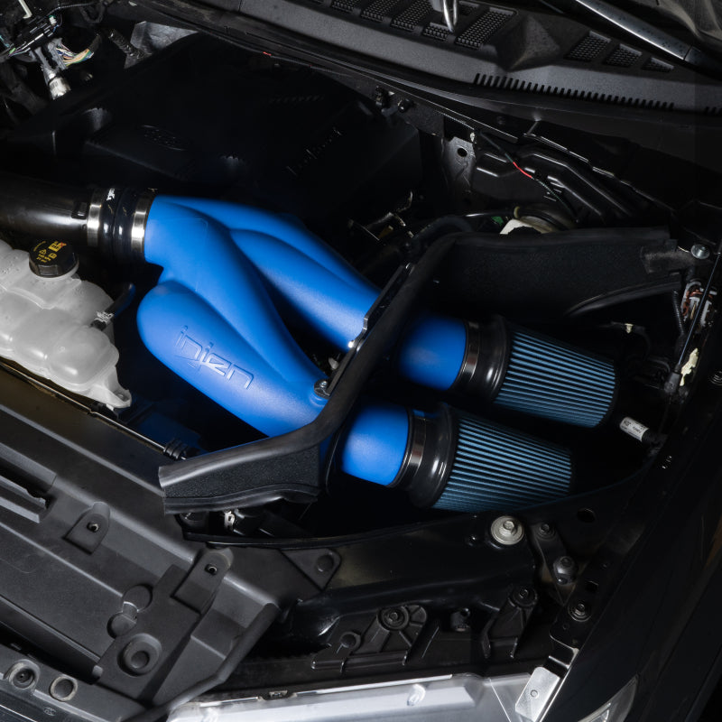 Injen 15-25 Ford F-150 V6-3.5L Twin Turbo PF Cold Air Intake System - Race Blue