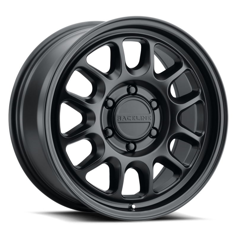 Raceline 958B Rogue 17x8.5in / 5X150 BP / 35mm Offset / 110.5mm Bore - Satin Black