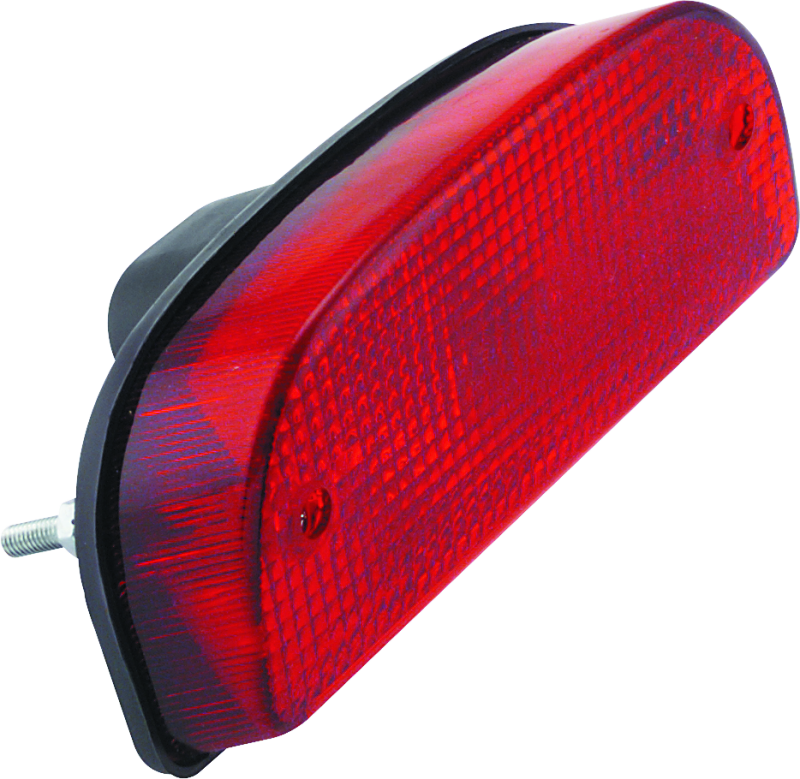 Bikers Choice Replacement Custom Fatbob Rear Taillight W/Red Lens