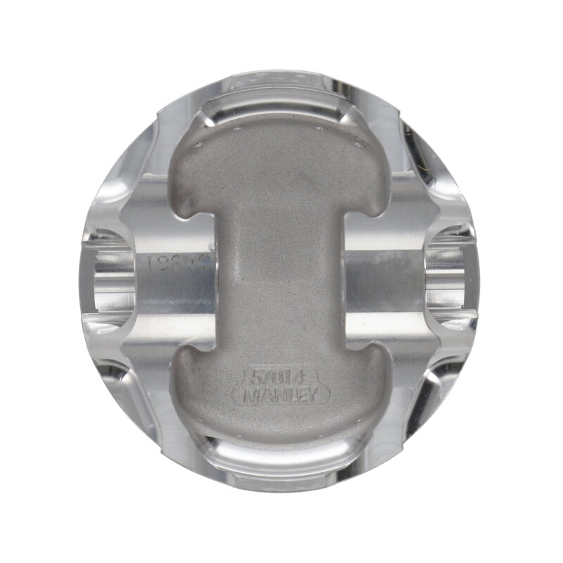 Manley Chevrolet LS Piston Set - 4.130in Bore 1.115in CH, -18.00 CC