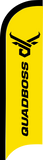 QuadBoss 11ft Sail Flag Yellow