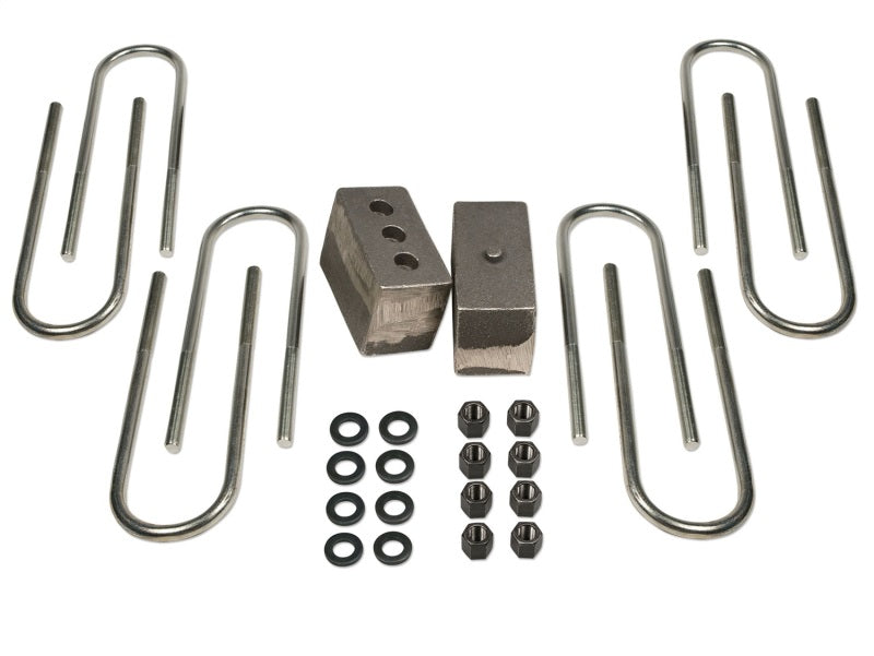 Tuff Country 03-13 Dodge Ram 2500 4wd (w/3.5in or 4in Rear axle) 4in Rear Block & U-Bolt Kit