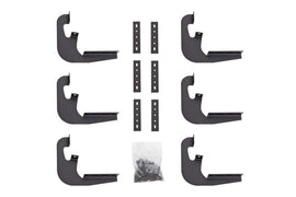 Dee Zee 19-23 Chevrolet Silverado Running Board Rough Step Bracket Kit