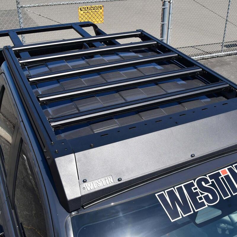 Westin 2024 Toyota Tacoma Double Cab Mesa Roof Rack - Textured Black