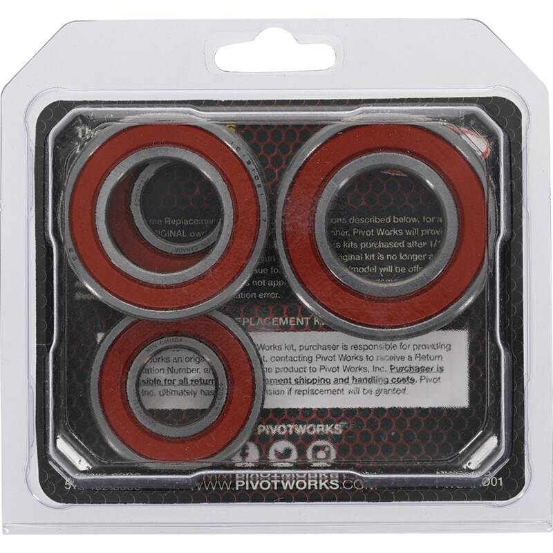 Pivot Works Suzuki Wheel Bearing Kit Premium Bearings