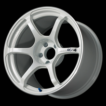 Load image into Gallery viewer, Advan RG-4 17x8.0 / +45 Offset / 5x114.3 / 73mm Bore / Racing White Metallic and Ring
