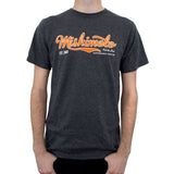 Mishimoto Mens Athletic Script Gray T-Shirt - Medium