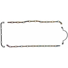 Load image into Gallery viewer, Fel-Pro Ford F-150 OS 13811 C Engine Oil Pan Gasket Set Blue Stripe cork-rubber