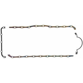 Fel-Pro Ford F-150 OS 13811 C Engine Oil Pan Gasket Set Blue Stripe cork-rubber
