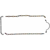 Fel-Pro Ford F-150 OS 13811 C Engine Oil Pan Gasket Set Blue Stripe cork-rubber