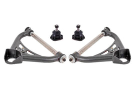 BMR 70-81 Chevrolet Camaro A-Arms Upper Non-Adjustable Delrin Std Ball Joint - Black Hammertone