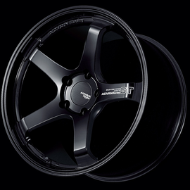Advan TC4 18x9.5 / +38 Offset / 5x120 / 72.5mm Bore / Racing Gloss Black (No Ring)
