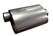 Load image into Gallery viewer, Kooks 3in Oval Center/Offset Muffler 12in Long Body Stainless Steel