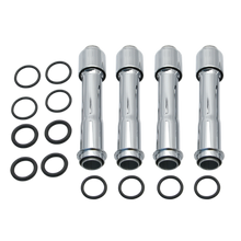 Load image into Gallery viewer, S&amp;S Cycle 2017+ M8 Models Pushrod Cover Kit - Chrome