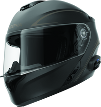 Load image into Gallery viewer, Sena Technologies Outrush R Flip-Up Bluetooth Helmet Matte Black - Small