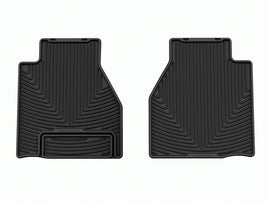 WeatherTech 22-23 Nissan Frontier Rear Rubber Mats - Black