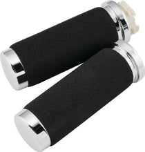 Load image into Gallery viewer, Bikers Choice 81-Up Big Twin &amp; XL With Dual Cable Black Cushion Grips With Sleeve Pr