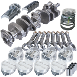 Eagle Chevy 350 3.750in Crank 6.000in I-Beam Rods -18cc 4.040in Pistons Rotating Assembly