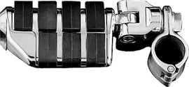 Kuryakyn Dually ISO Pegs With 1-1/4inch Clamp Chrome (Pair)