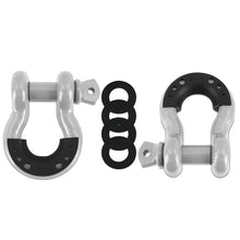Load image into Gallery viewer, Borne Off-Road Borne D-Ring Shackle Set Grey