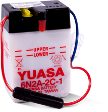 Load image into Gallery viewer, Yuasa 6N2A-2C-1 Conventional 6-Volt Battery