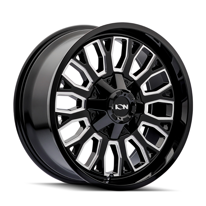 ION Type 152 20x9 / 6x139.7 BP / 0mm Offset / 106mm Hub Black/Milled Wheel