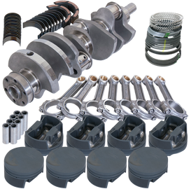 Eagle Ford 351C 3.850in Crank 6.000in I-Beam Rods -3cc Flat Top 4.030in Pistons Rotating Assembly